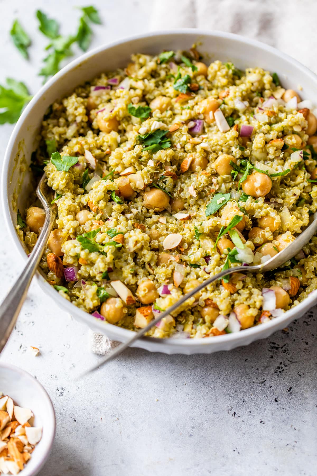 Quinoa Salad with Chickpeas